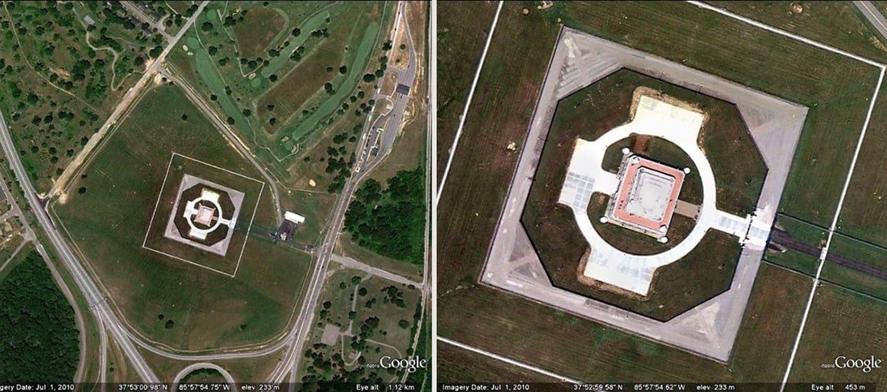 hamvangFortKnox の概要 Google Earth.jpg