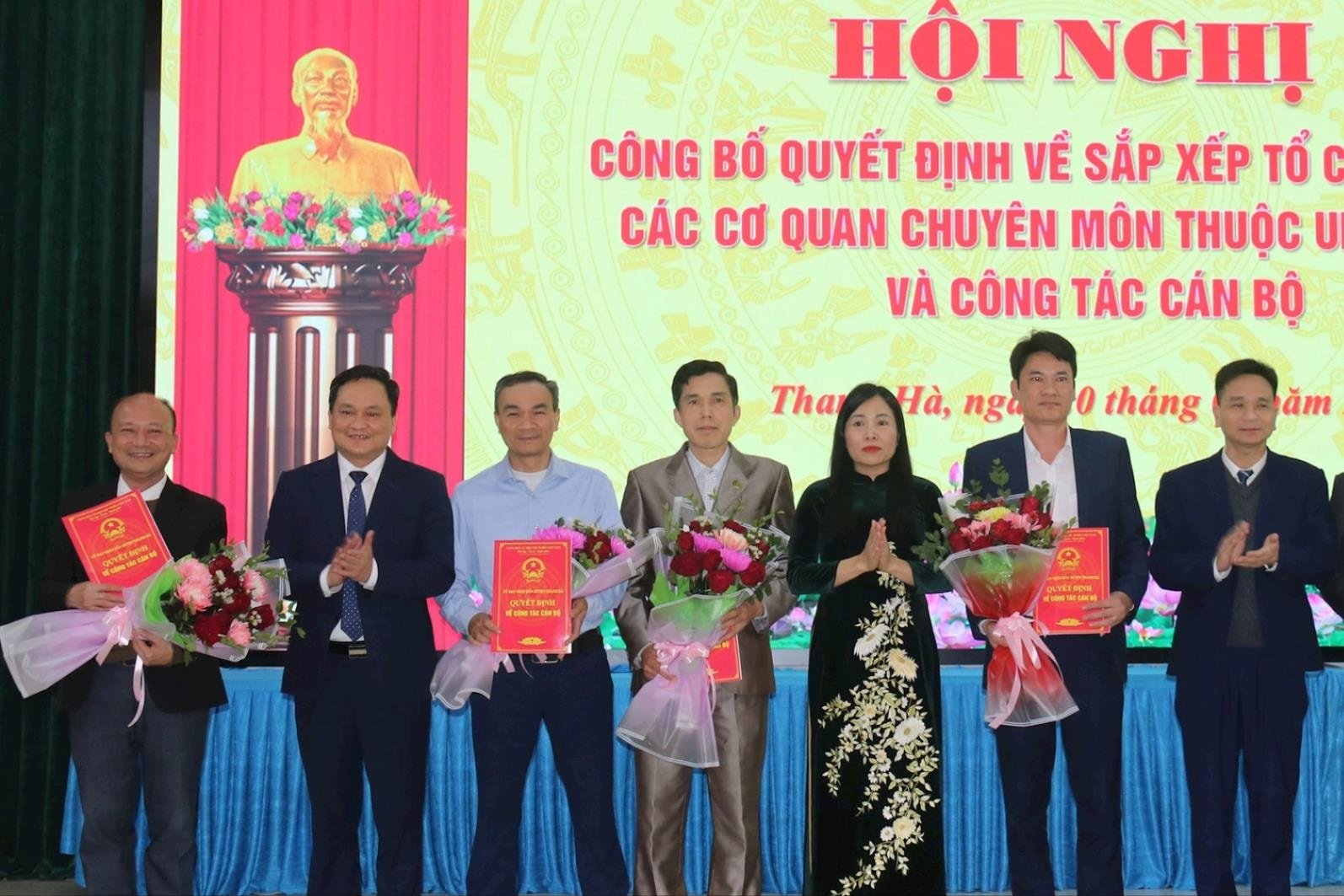 UBND huyện Thanh Hà còn 10 cơ quan chuyên môn sau sắp xếp bộ máy