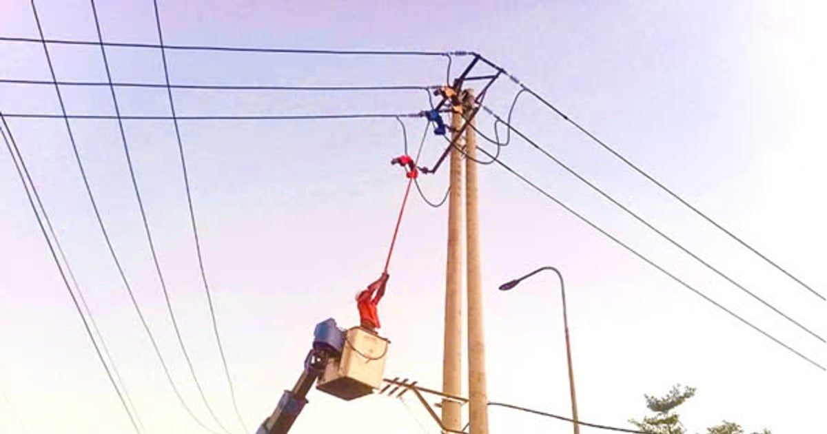 Nui Thanh Power Company completes power supply project for customers