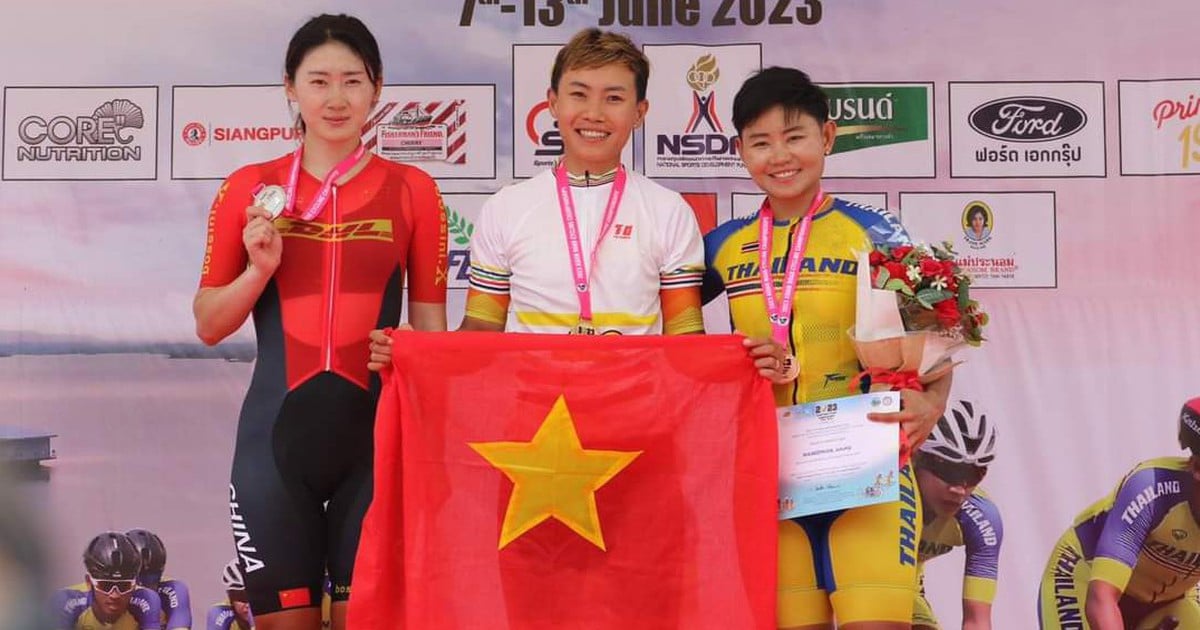 Cyclist Nguyen Thi That has a new bike, rematch with rival Jutatip