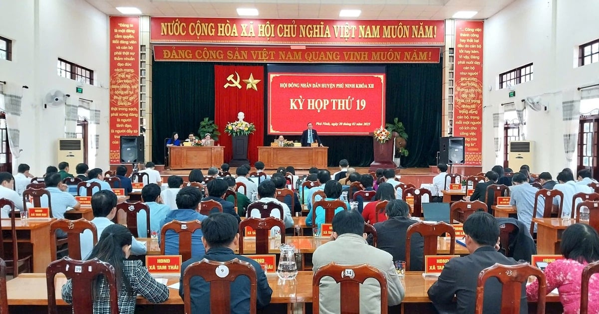 Das Volkskomitee des Distrikts Phu Ninh verfügt nach der Umstrukturierung über 9 Fachagenturen