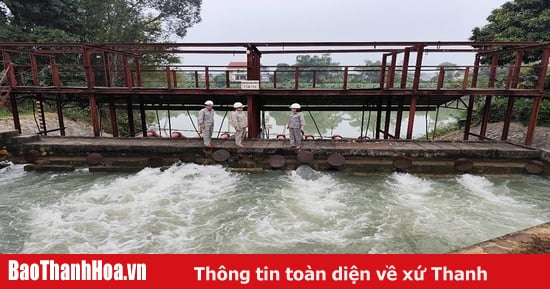 Fournir activement de l'eau d'irrigation et prévenir l'intrusion saline dans les cultures