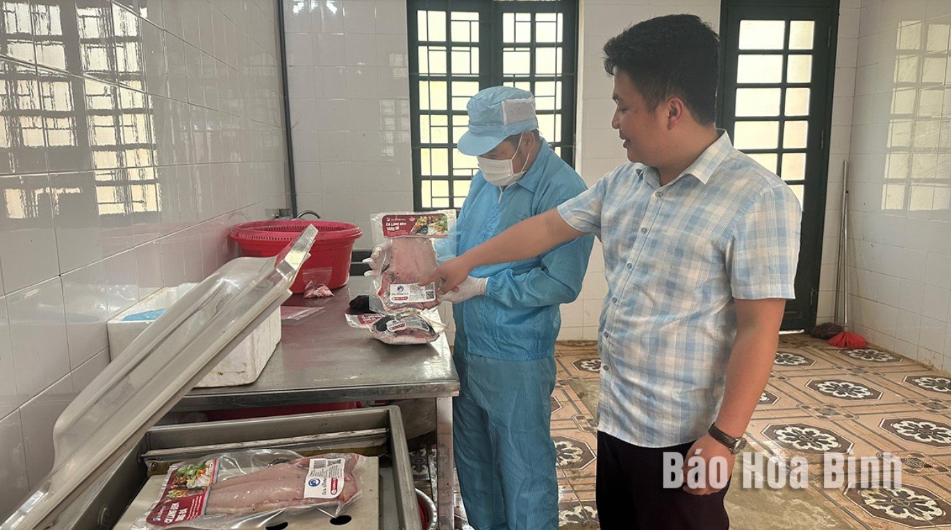 Poisson propre de la rivière Da - Produit OCOP 3 étoiles dans la commune de Tien Phong