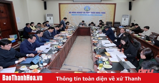 Proposal to recognize Thieu Hoa district as meeting advanced new rural standards