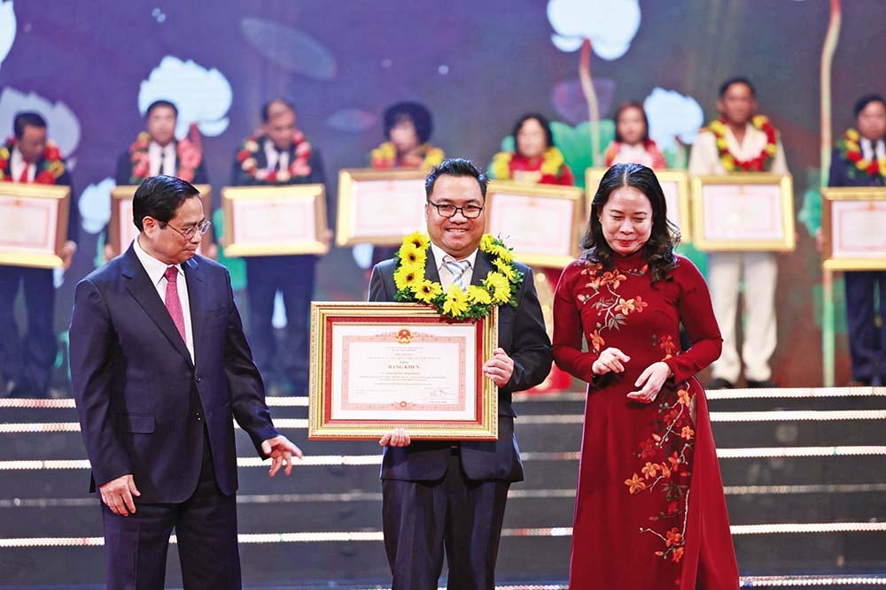 Бизнесмен Данг Дуонг Минь Хоанг, директор фермы Thien Nong Farm Binh Phuoc: пионер в области цифровизации вплоть до каждого фруктового дерева