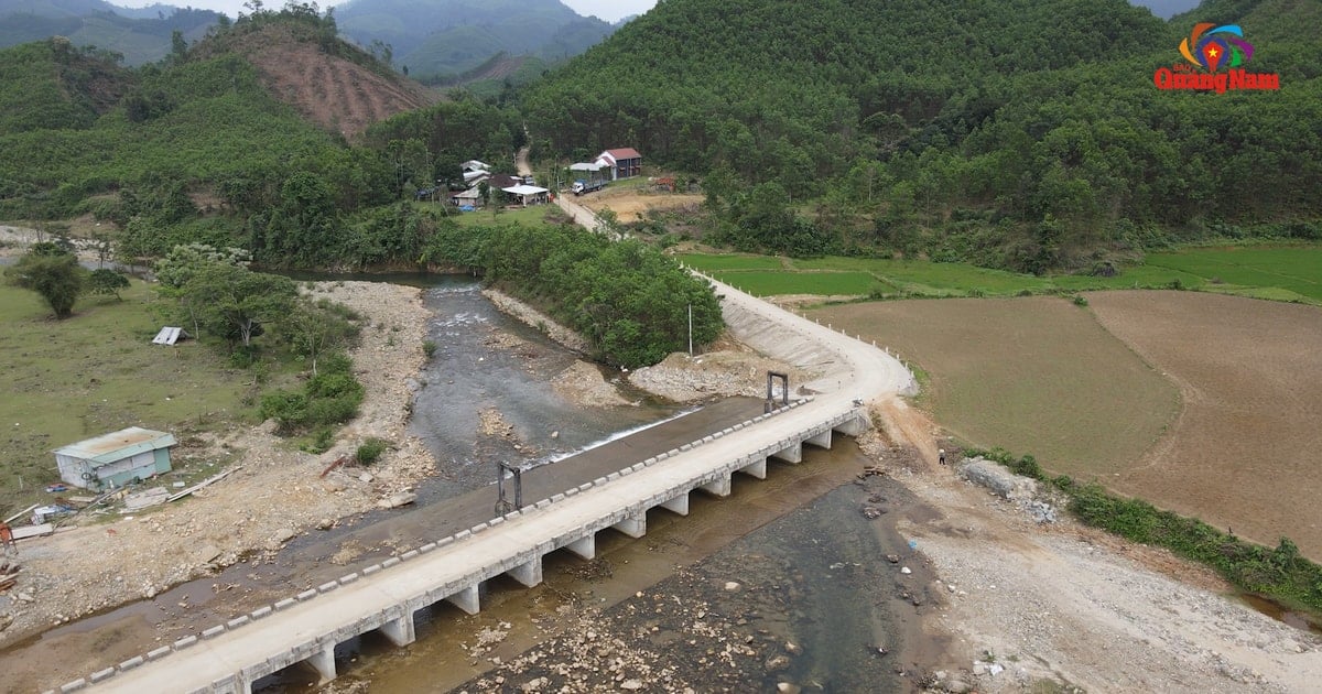 Đầu tư hạ tầng, Bắc Trà My hướng đến giảm nghèo bền vững