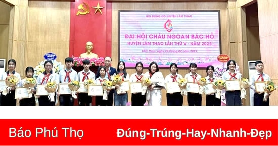 Đại hội cháu ngoan Bác Hồ huyện Lâm Thao lần thứ V năm 2025