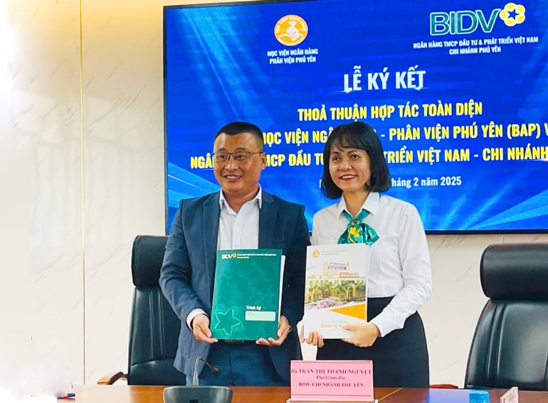 BIDV Phú Yên - BAP ký kết thỏa thuận hợp tác toàn diện giai đoạn 2024-2029