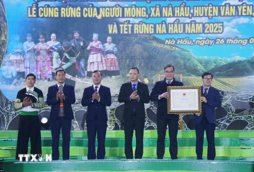 Hà Giang: “Tết cúng rừng” của người Mông ở Nà Hẩu là Di sản Văn hóa Phi vật thể