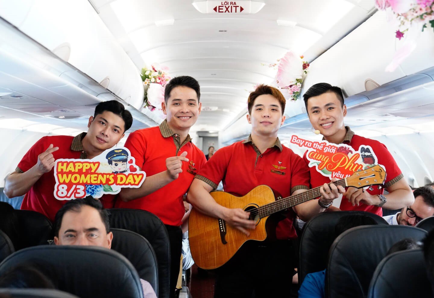 Vietjet កាត់បន្ថយតម្លៃសំបុត្រ ៨៣% នៅថ្ងៃទិវាសិទ្ធិនារីអន្តរជាតិ ៨ មីនា