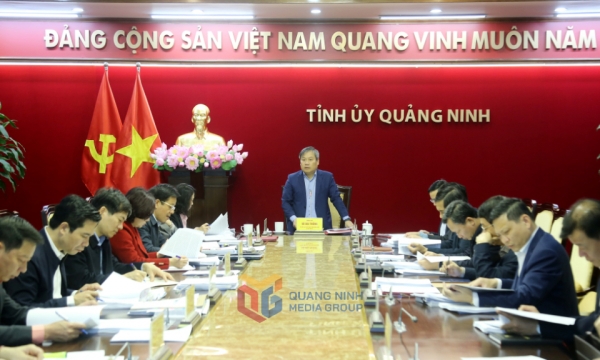 Ban Thường vụ Tỉnh ủy cho ý kiến dự thảo lần 2 Báo cáo chính trị trình Đại hội Đảng bộ lần thứ XVI