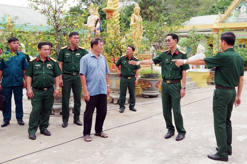 Sẵn sàng cho các hoạt động Tết quân dân và Ngày hội Văn hóa- Thể thao đồng bào Khmer