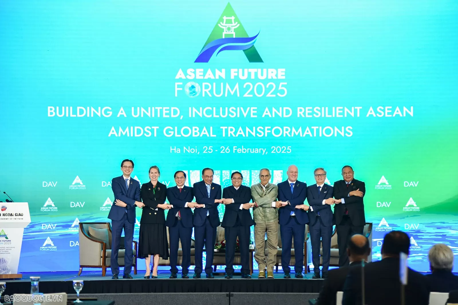 Ngày 26/2, Phiên toàn thể cấp cao ASEAN Future 2025. (Ảnh: Tuấn Anh)