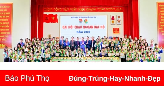 Đại hội Cháu ngoan Bác Hồ huyện Thanh Sơn năm 2025