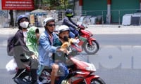 La ciudad de Ho Chi Minh tiene una temperatura de 35 grados centígrados y un índice UV muy nocivo