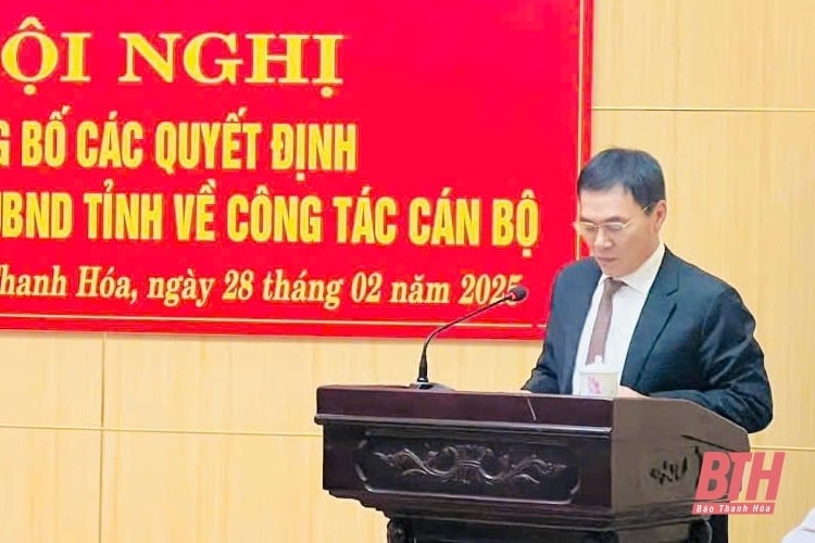 Le camarade Mai Xuan Binh occupe le poste de directeur du département de la justice de Thanh Hoa.