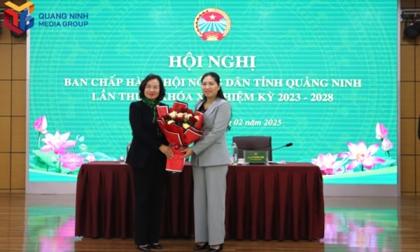 The 6th Conference of the Executive Committee of the Quang Ninh Provincial Farmers' Association, Term X