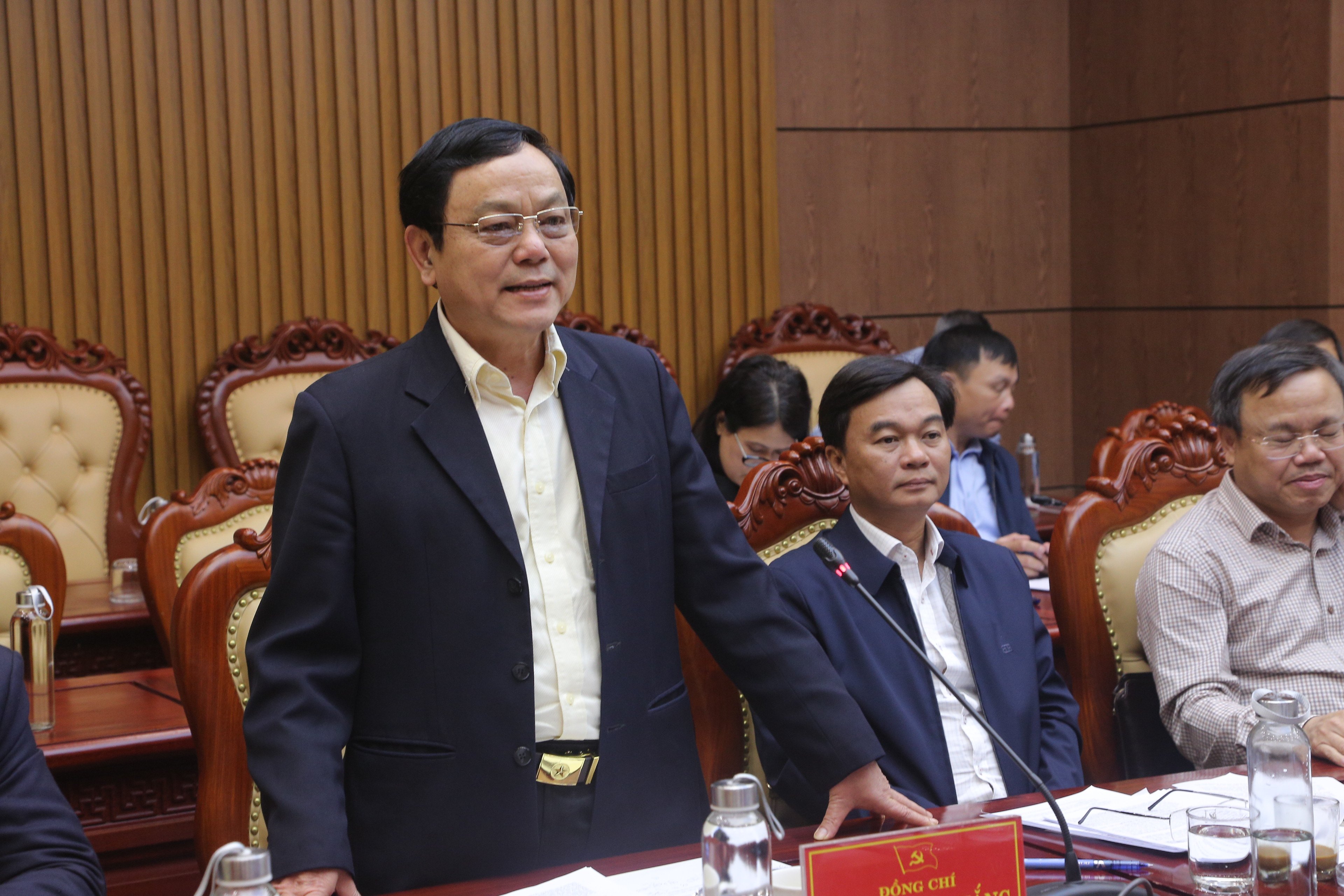 Quang Tri Provincial Party Secretary Nguyen Long Hai: Key projects must be given attention and implemented with the highest efficiency.