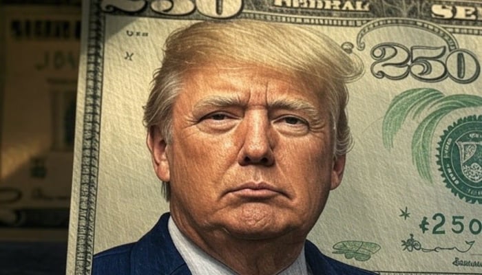 Congresistas proponen poner imagen de Trump en billete de 250 dólares