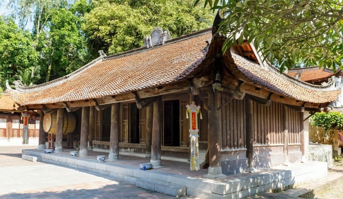 Visiting the temple in Bac Giang at the beginning of the year