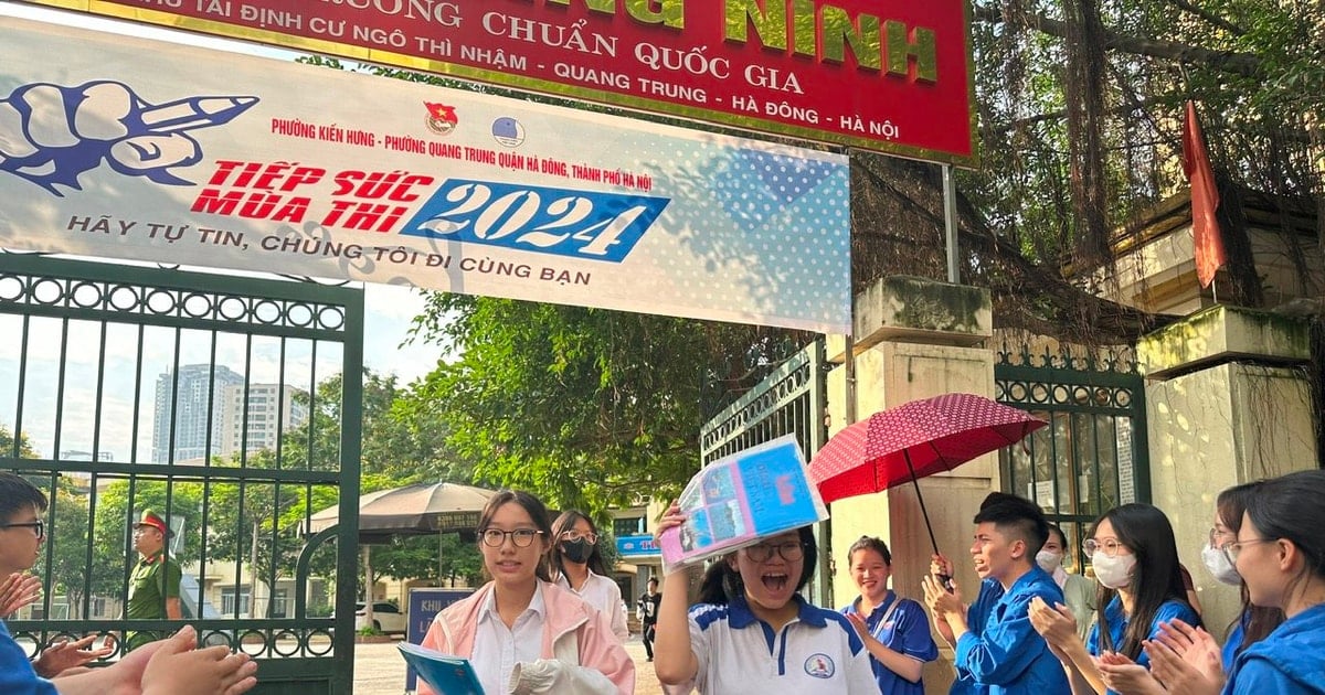 Nota para no perder la oportunidad de ser admitido al grado 10 en Hanoi