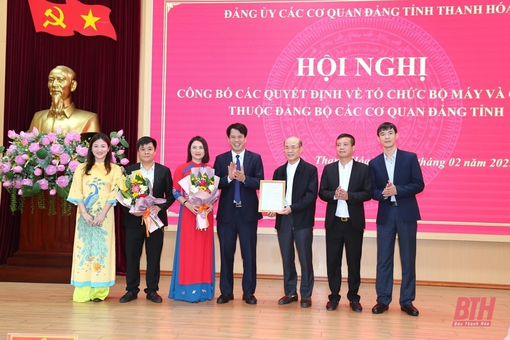 Hội nghị lần thứ nhất Ban Chấp hành Đảng bộ các cơ quan Đảng tỉnh Thanh Hóa, nhiệm kỳ 2020- 2025