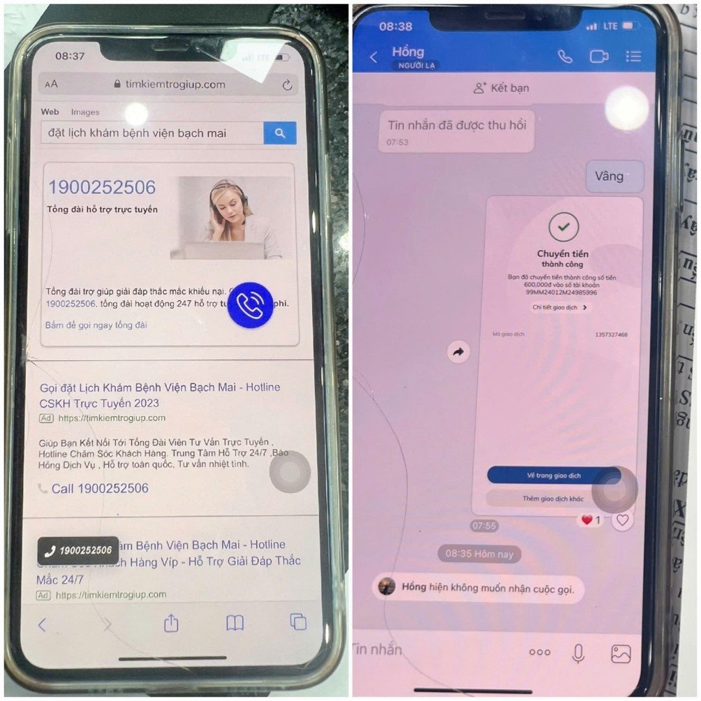 Cảnh báo chiêu trò lừa đảo đặt lịch khám tại bệnh viện - Ảnh 1.