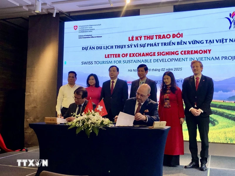 Lanzamiento del proyecto “Turismo suizo para el desarrollo sostenible en Vietnam”