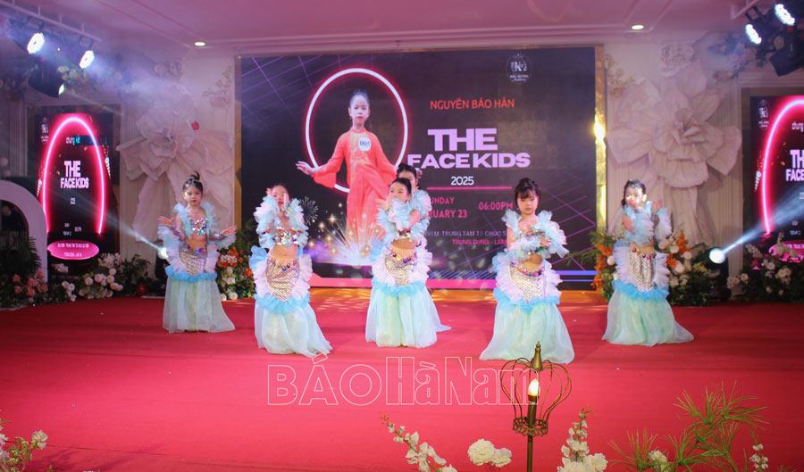 Kieu Huong Art Training Center organizes The Face Kids 2025 Program