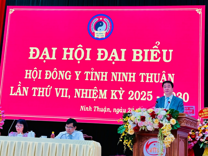 7e Congrès de l'Association provinciale de médecine orientale de Ninh Thuan, trimestre 2025-2030