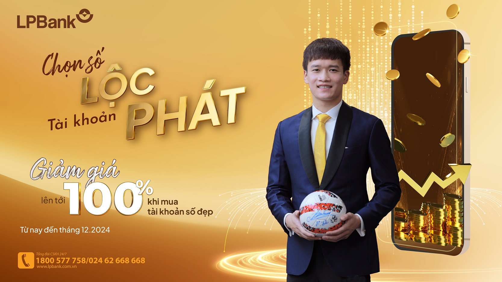 Loc Phat с красивыми номерами счетов от LPBank