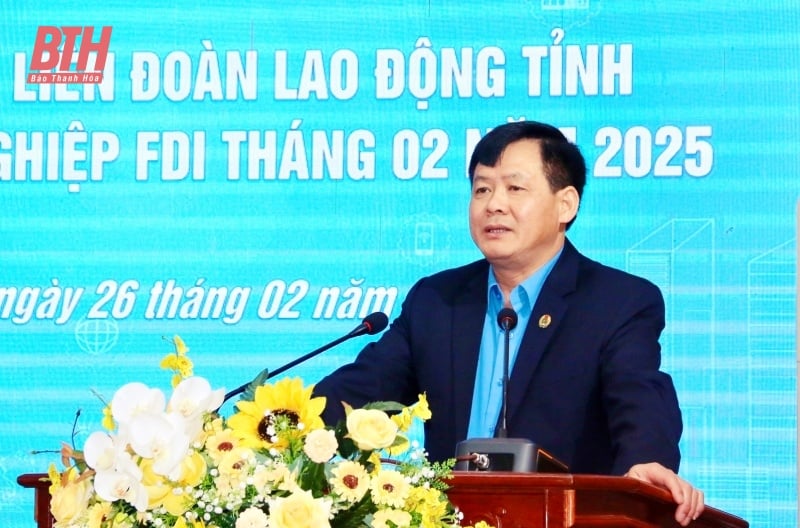 Im Jahr 2025 müssen FDI-Unternehmen in Thanh Hoa fast 27.000 Arbeitnehmer einstellen.