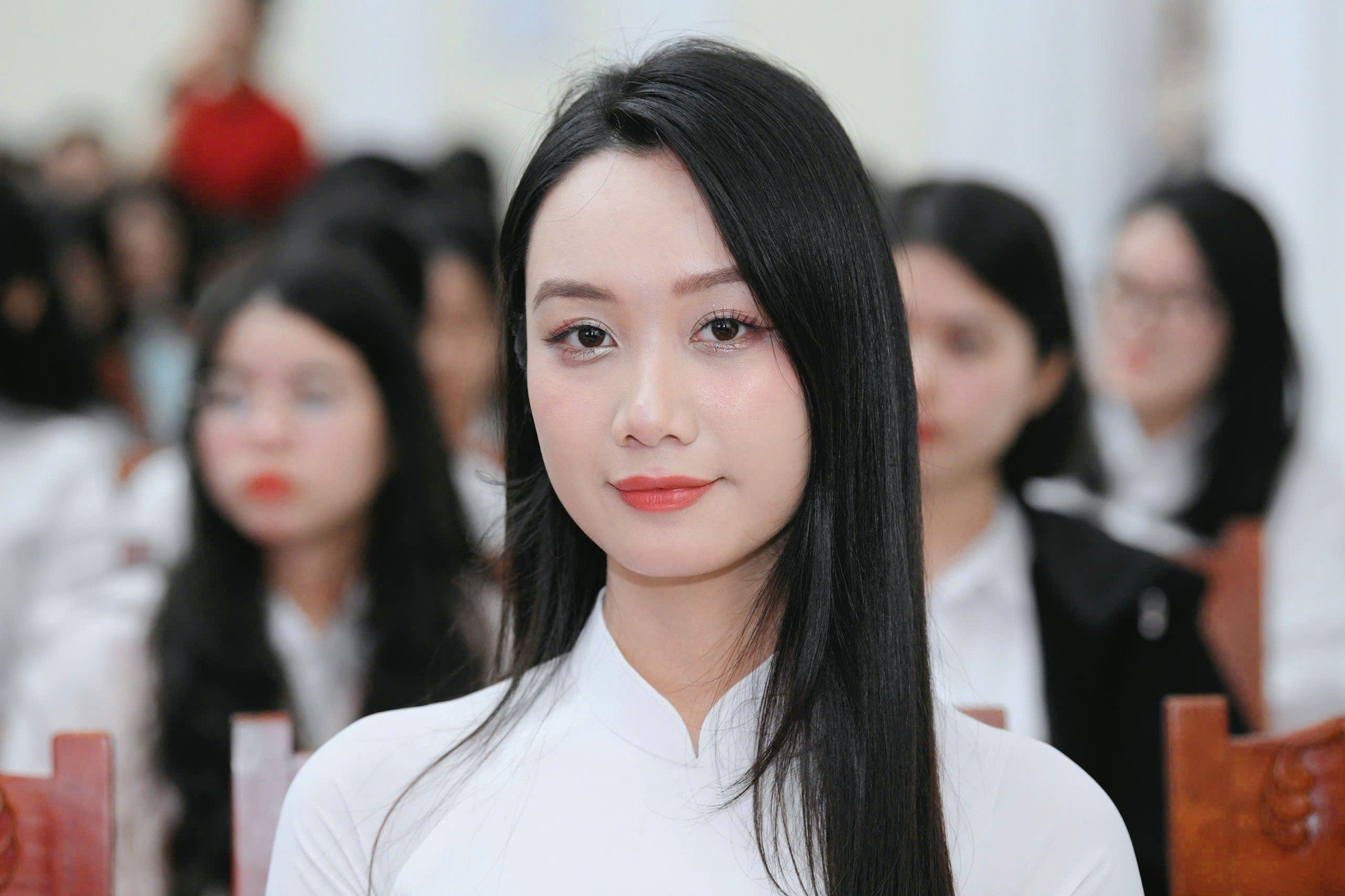 La beauté de l'égérie Hue lors de la journée de recrutement de Miss Vietnam 2024 photo 7