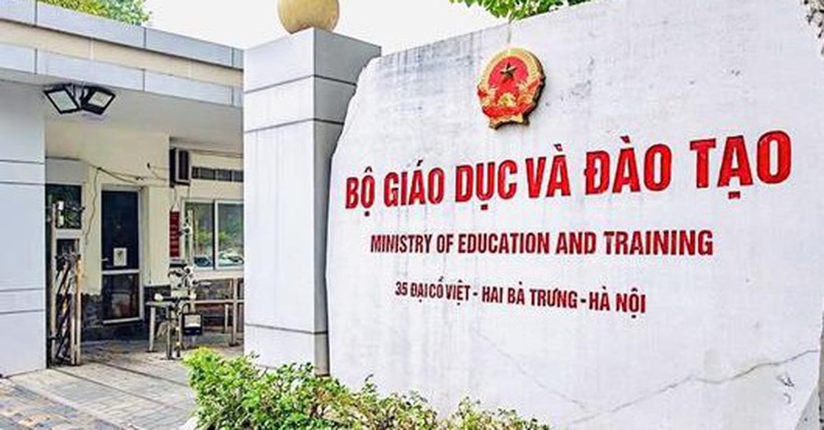 Ministry of Education and Training reduces 5 units after restructuring and streamlining