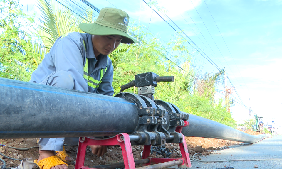 Long An ưu tiên nguồn vốn cho các dự án cấp nước sạch nông thôn