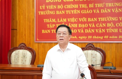 Tay Ninh needs to make stronger efforts to develop, commensurate with the local potential and strengths.