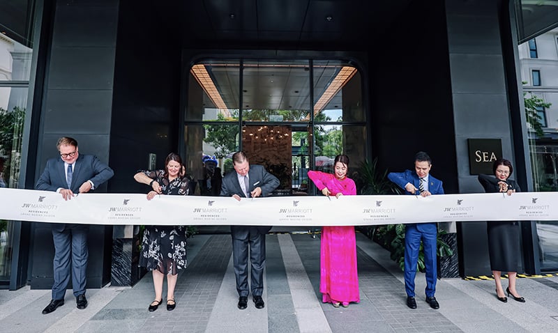 Masterise Homes officially opens JW Marriott's first urban luxury apartment complex