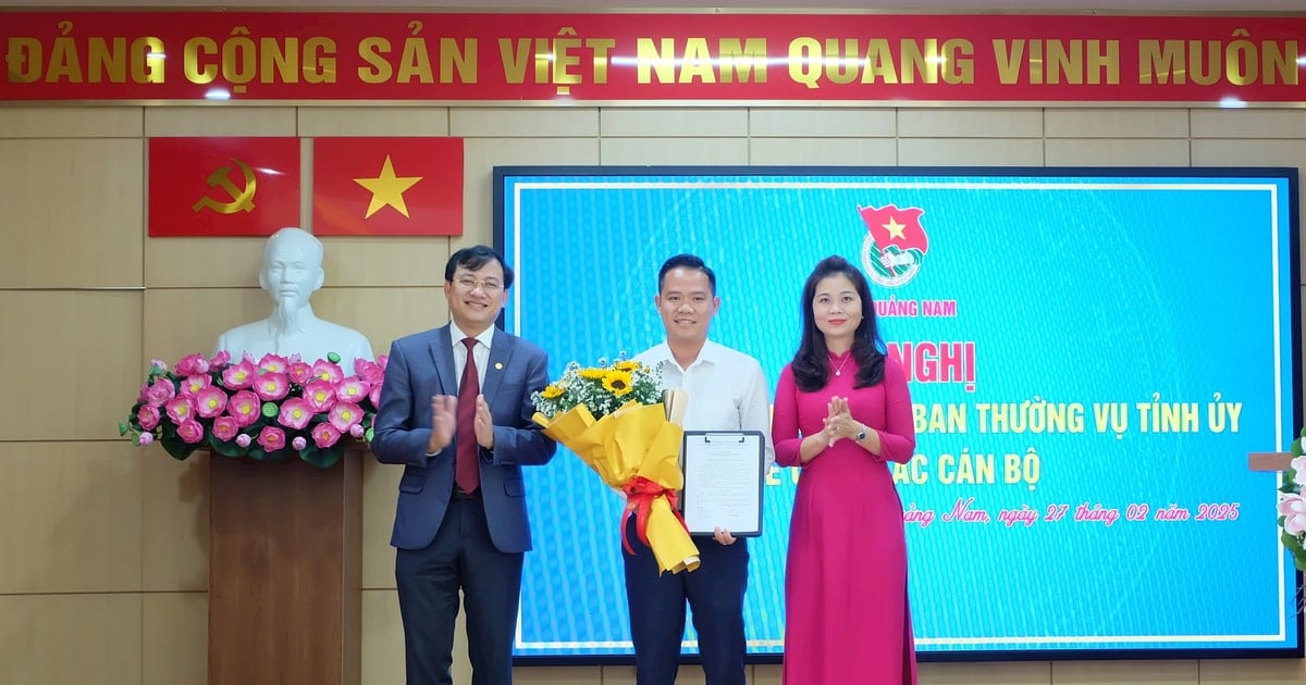 M. Hoang Van Thanh a été nommé secrétaire de l’Union de la jeunesse provinciale de Quang Nam.