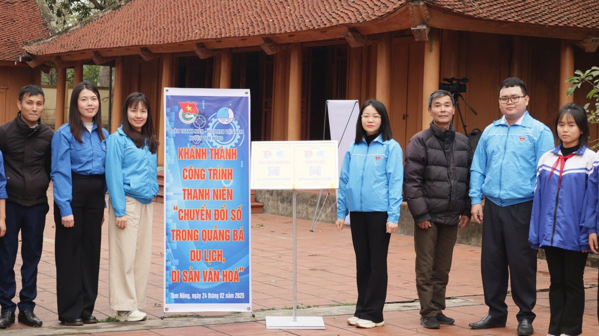 Khánh thành công trình “Thanh niên chuyển đổi số trong quảng bá du lịch, di sản văn hóa”