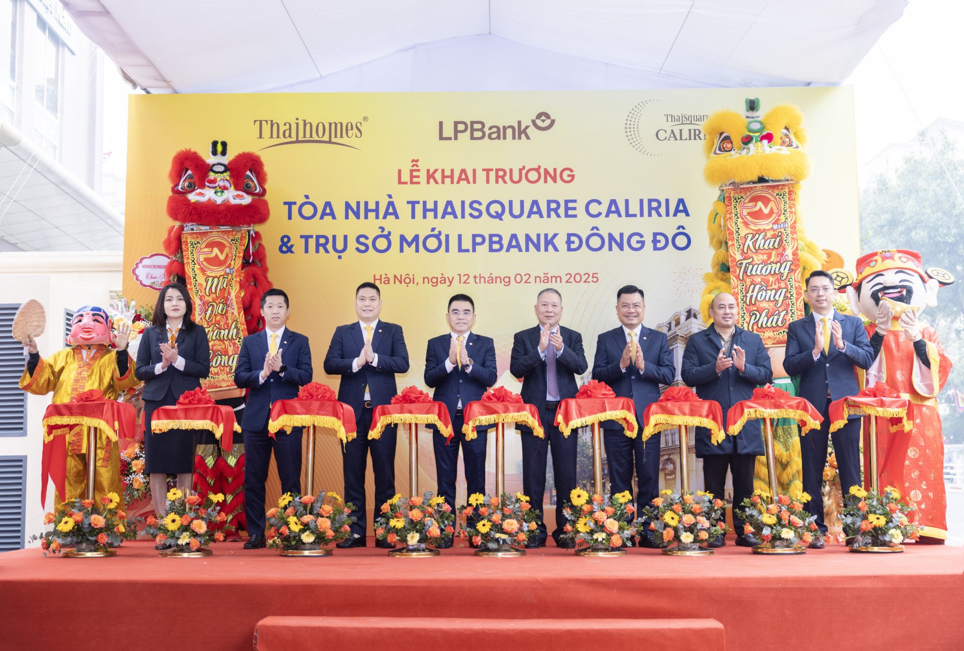 ការសម្ពោធអគារ ThaiSquare Caliria និងទីស្នាក់ការកណ្តាល LPBank Dong Do ថ្មី។