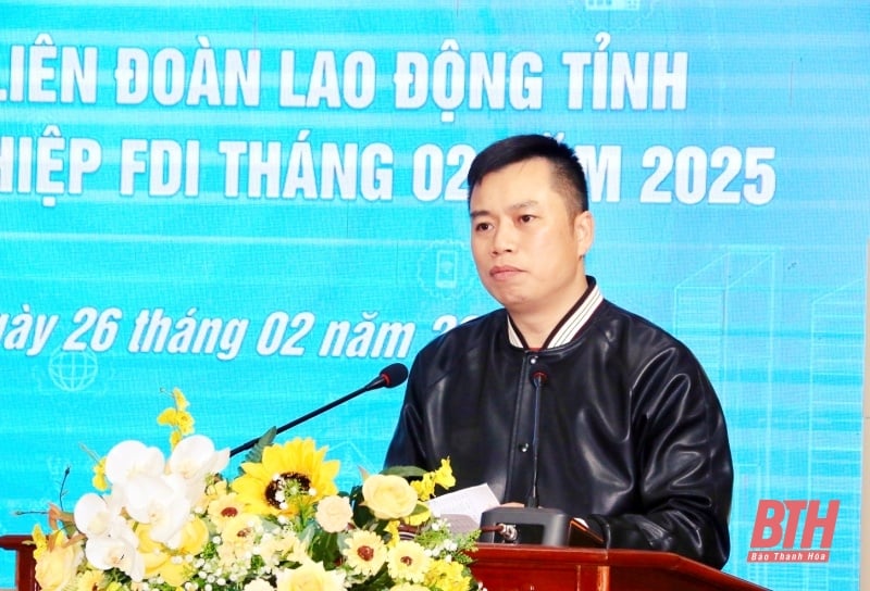 Im Jahr 2025 müssen FDI-Unternehmen in Thanh Hoa fast 27.000 Arbeitnehmer einstellen.