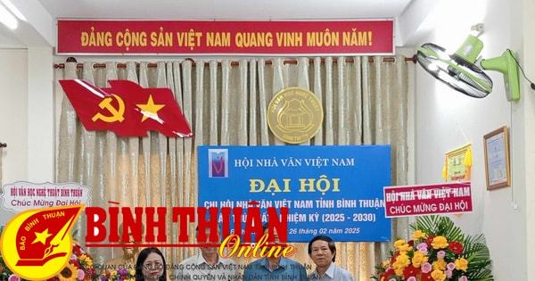 Congress of Vietnam Writers Association of Binh Thuan province for the term 2025-2030