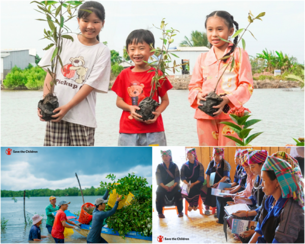 SCI apoya a niños y comunidades de Thanh Hoa para aumentar su resiliencia al cambio climático