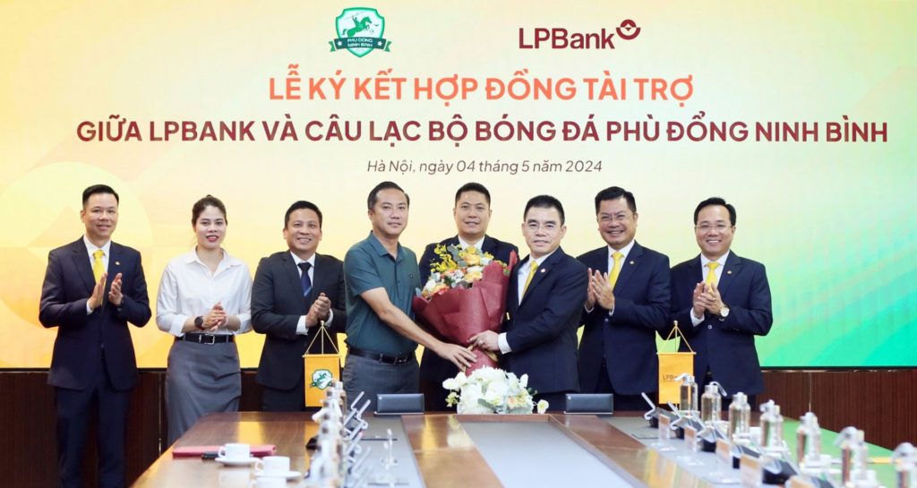 LPBank nhà tài trợ CLB bóng đá Phù Đổng Ninh Bình