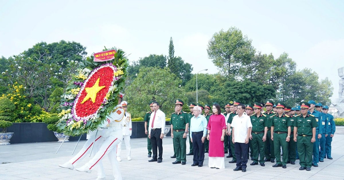 Long trọng tưởng niệm, tri ân các liệt sĩ biệt động Sài Gòn