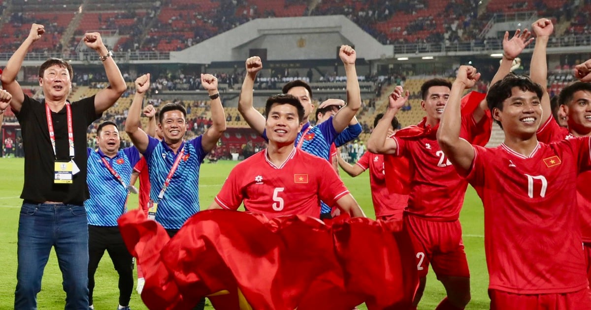 FIFA will announce the 2025 rankings in April, will the Vietnamese team make a breakthrough?