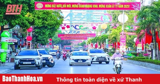 Thanh land in the flow of the new era