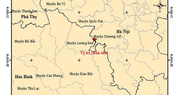 Séisme de magnitude 2,6 à Hanoi