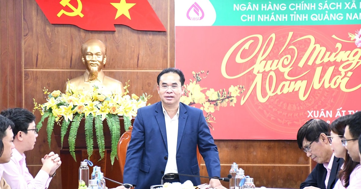 Le total des dettes de crédit en cours de Quang Nam a atteint plus de 8 100 milliards de VND