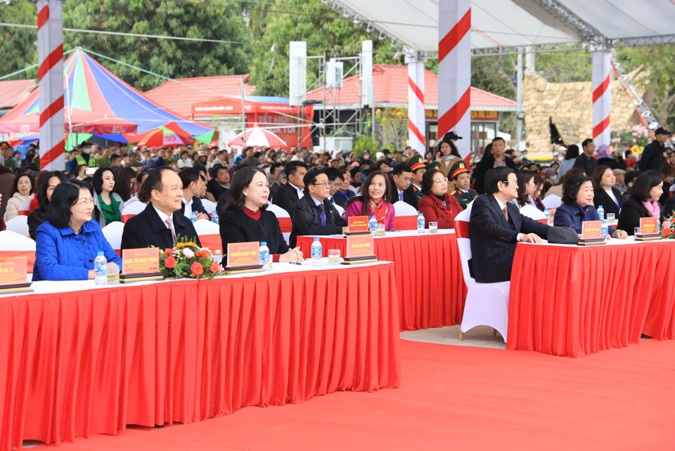 Các đại biểu tham dự chương trình - Ảnh: Phạm Hùng